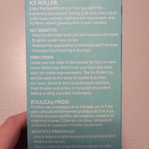 NWT! Zoë Ayla! Face and Body Ice Roller! - Picture 3 of 4